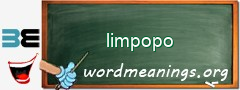 WordMeaning blackboard for limpopo